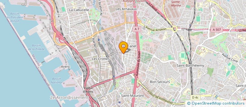 localisation de l'entreprise SELURL BOUZIDI SORAYA à MARSEILLE