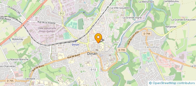 localisation de l'entreprise SELURL CARDIOLOGIQUE DE LA GARAYE à DINAN
