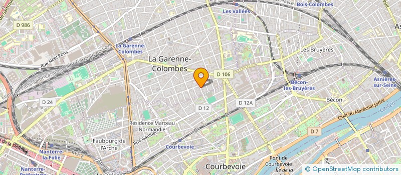 localisation de l'entreprise SELURL DOCTEUR CHERIF TITAH  LA GARENNE-COLOMBES