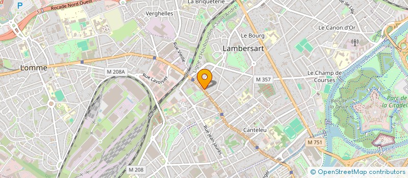 localisation de l'entreprise SELURL DOCTEUR MARGUERITE MOTTE à LAMBERSART