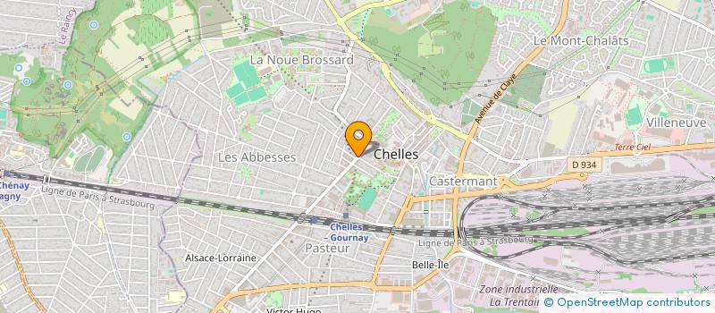 localisation de l'entreprise SELURL DU DOCTEUR ABACHI à CHELLES