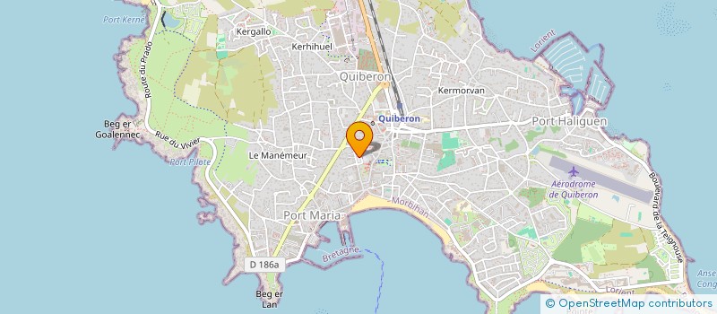 localisation de l'entreprise SELURL DU DOCTEUR BONISSENT à QUIBERON
