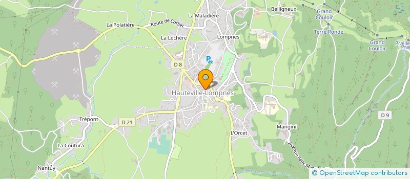 localisation de l'entreprise SELURL HAXAIRE CECILE  PLATEAU D'HAUTEVILLE