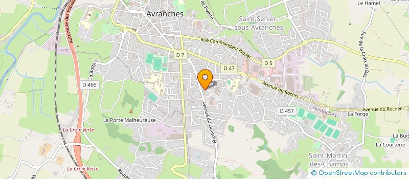 localisation de l'entreprise SELURL MOULICHON à AVRANCHES