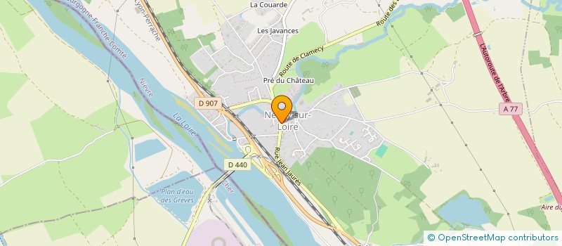 localisation de l'entreprise SELURL PHARMACIE BAILLY à NEUVY-SUR-LOIRE