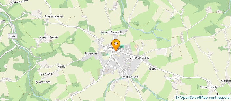 localisation de l'entreprise SELURL PHARMACIE DEBARD  DINEAULT