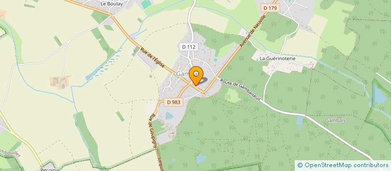 localisation de l'entreprise SELURL PHARMACIE DEBRU  GAMBAIS