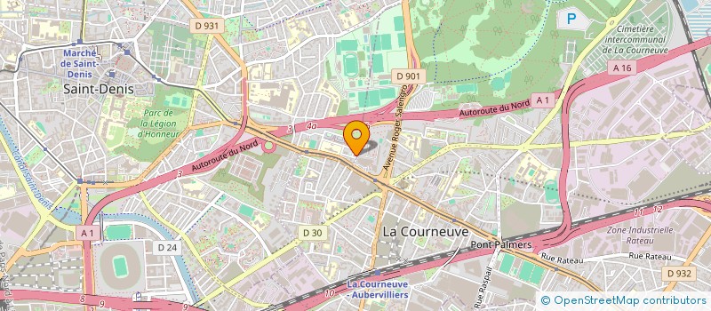 localisation de l'entreprise SELURL PHARMACIE DES COSMONAUTES à SAINT-DENIS