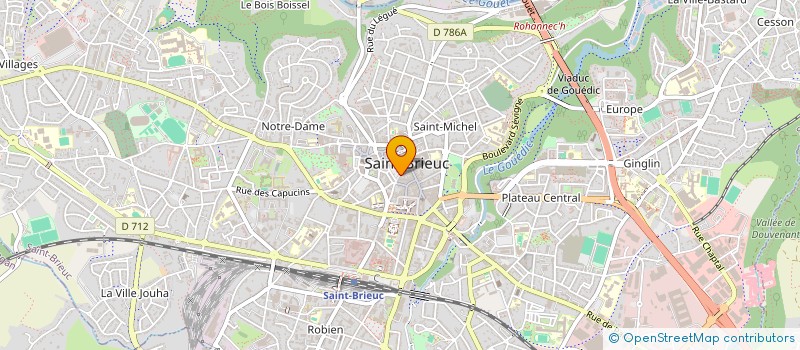 localisation de l'entreprise SELURL ' PHARMACIE DIDIER ' à SAINT-BRIEUC