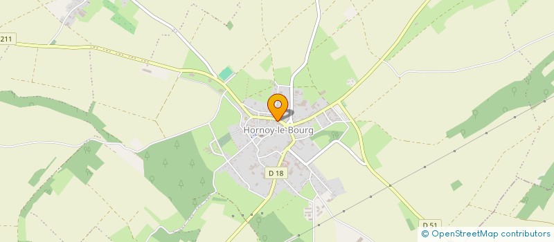 localisation de l'entreprise SELURL PHARMACIE DOINEL  HORNOY-LE-BOURG