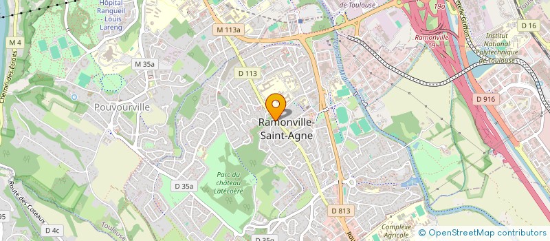 localisation de l'entreprise SELURL PHARMACIE HABIBI à RAMONVILLE-SAINT-AGNE