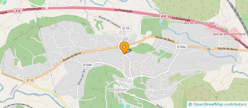 localisation de l'entreprise SELURL PHARMACIE PHILIPPE GASSER  VENTABREN