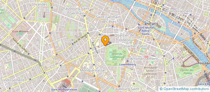 localisation de l'entreprise SELURL PLAZANET  PARIS