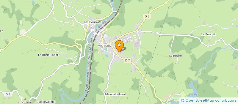 localisation de l'entreprise SELUTREVI ASSOCIATION POUR L'ANIMATION INTERCANTONALE DES CINQ  VIGEOIS