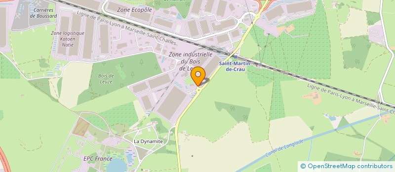 localisation de l'entreprise SELVA  SAINT-MARTIN-DE-CRAU