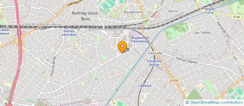 localisation de l'entreprise SELVA  AULNAY-SOUS-BOIS