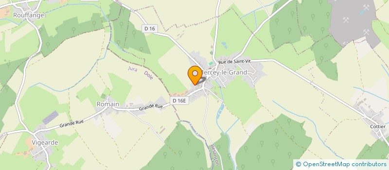 localisation de l'entreprise SELVA  MERCEY-LE-GRAND