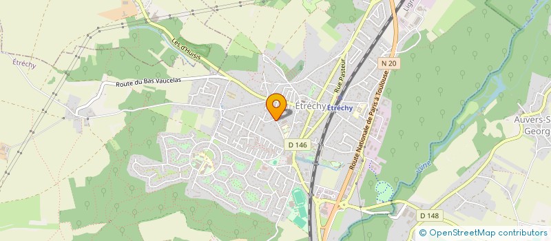 localisation de l'entreprise SELVA & ARMOREI  ETRECHY