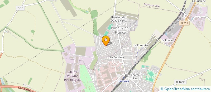 localisation de l'entreprise SELVA DEVI  PUISEUX-EN-FRANCE