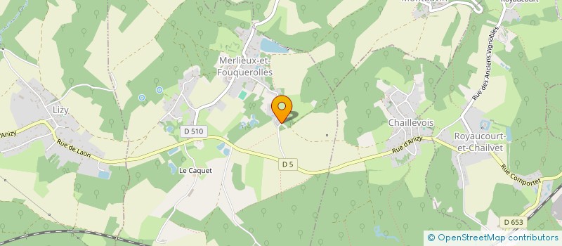 localisation de l'entreprise SELVA MERLIEUX  MERLIEUX-ET-FOUQUEROLLES