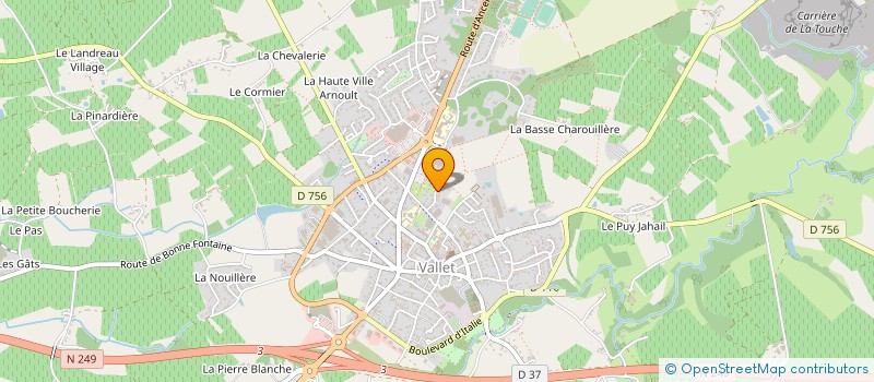 localisation de l'entreprise SELVA PARTICIPATIONS à VALLET