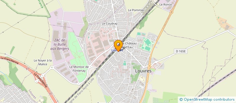 localisation de l'entreprise SELVA SERVICES  LOUVRES