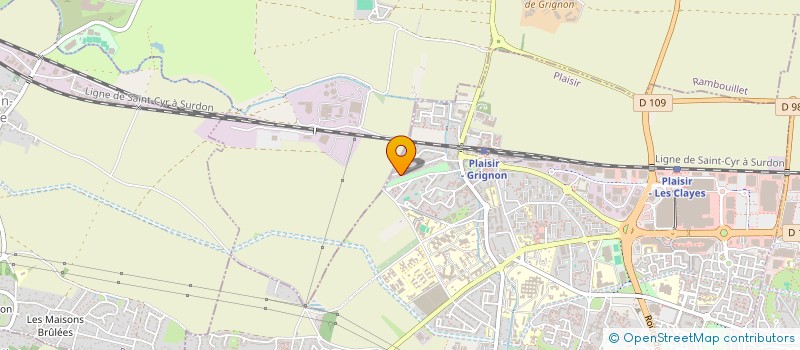 localisation de l'entreprise SELVAAS  PLAISIR