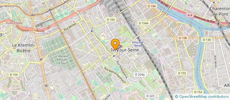localisation de l'entreprise SELVAM EXOTIQUE à IVRY-SUR-SEINE