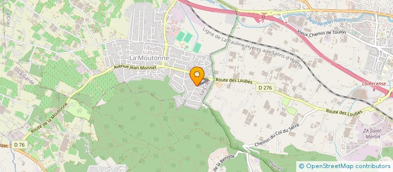 localisation de l'entreprise SELVATICI DEVELOPPEMENT  LA CRAU