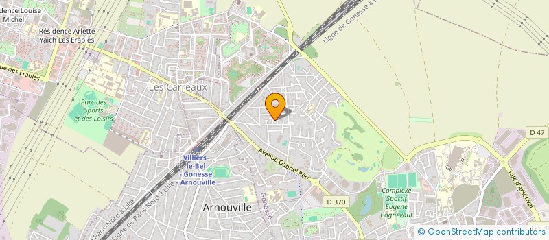 localisation de l'entreprise SELVAVINAYAK  GONESSE