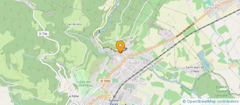 localisation de l'entreprise SELVERT à TULLINS
