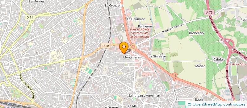 localisation de l'entreprise SELVO à BEZIERS