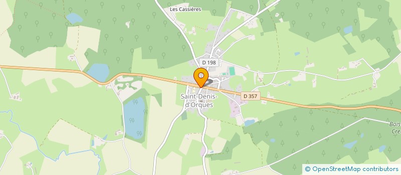 localisation de l'entreprise SELWA - PATRIER  SAINT-DENIS-D'ORQUES