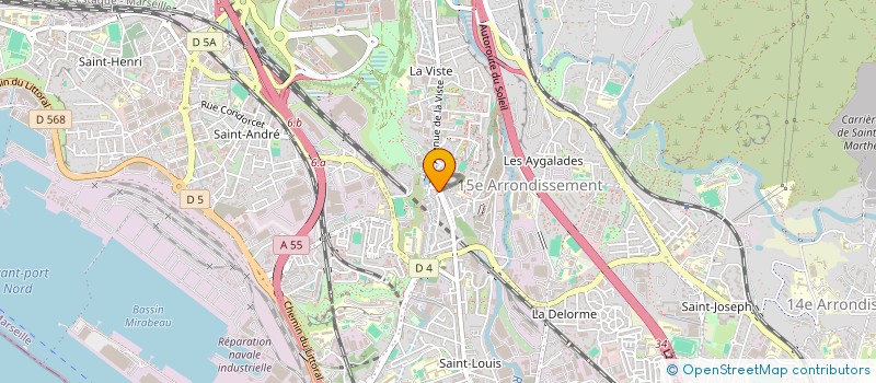 localisation de l'entreprise SELYAN à MARSEILLE