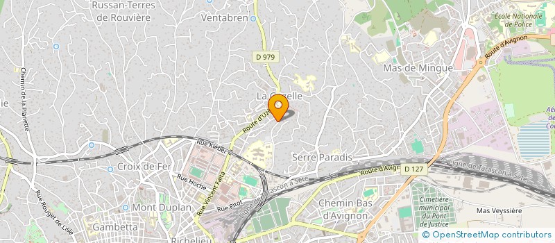 localisation de l'entreprise SEM à NIMES