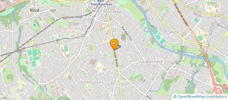 localisation de l'entreprise SEM à REZE
