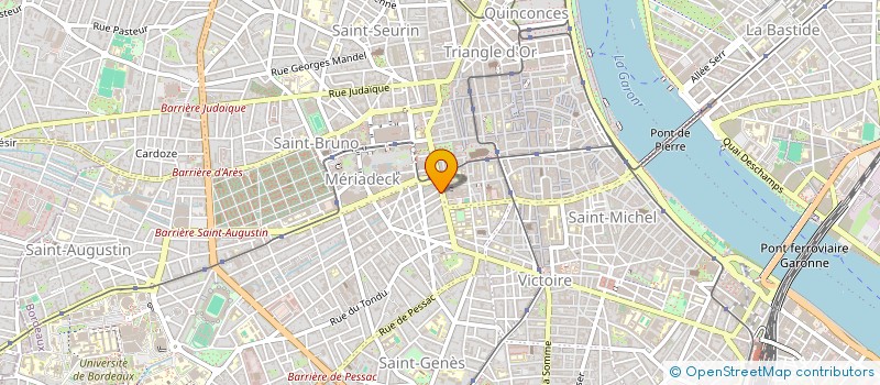 localisation de l'entreprise SEM  BORDEAUX