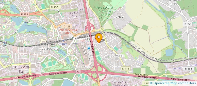 localisation de l'entreprise SEM 81  COLLEGIEN