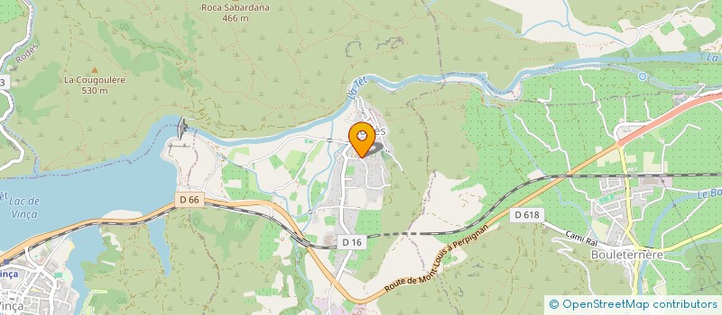 localisation de l'entreprise SEM  RODES