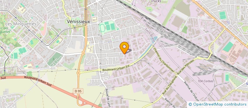 localisation de l'entreprise SEM  VENISSIEUX