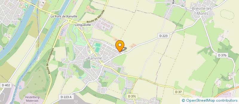 localisation de l'entreprise SEM à RANVILLE