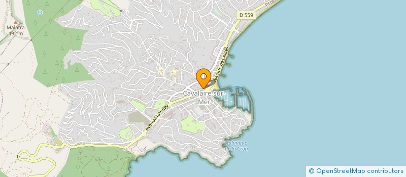 localisation de l'entreprise SEM AMENAGEM CONSTRUCT GESTION CAVALAIRE à CAVALAIRE-SUR-MER