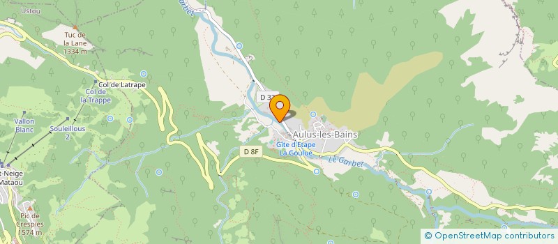 localisation de l'entreprise SEM AULUS à AULUS-LES-BAINS