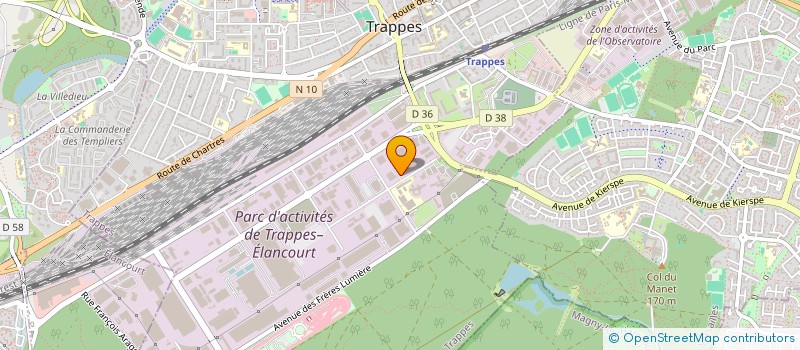 localisation de l'entreprise SEM AVENIR VERT 78  TRAPPES