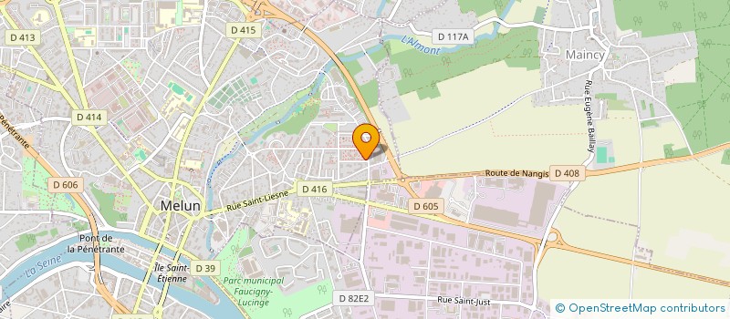 localisation de l'entreprise SEM BAT à MELUN