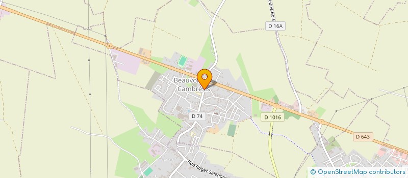 localisation de l'entreprise SEM BEAUVOIS DISTRELEC à BEAUVOIS-EN-CAMBRESIS