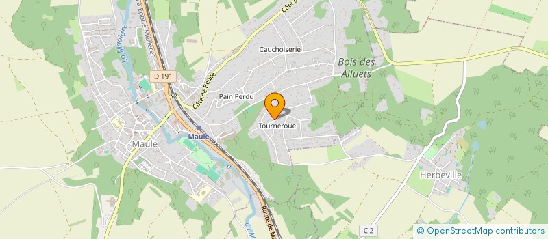 localisation de l'entreprise SEM CONSEILS  MAULE