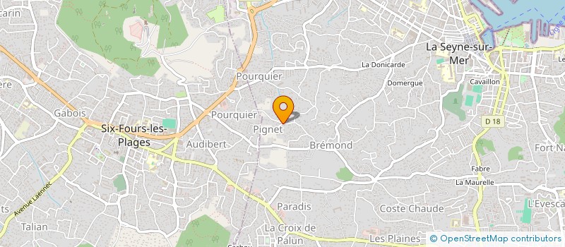 localisation de l'entreprise SEM CUISINES DISTRIBUTION à LA SEYNE-SUR-MER