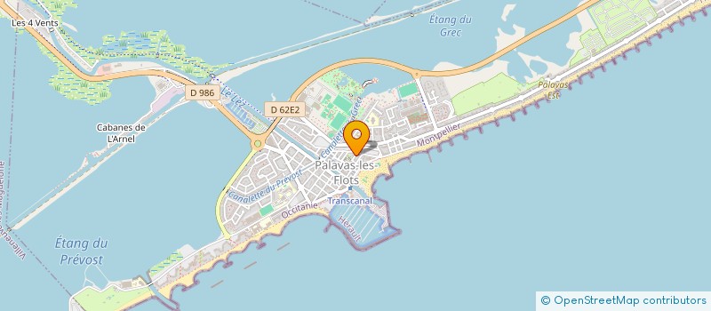localisation de l'entreprise SEM D'AQUI à PALAVAS-LES-FLOTS