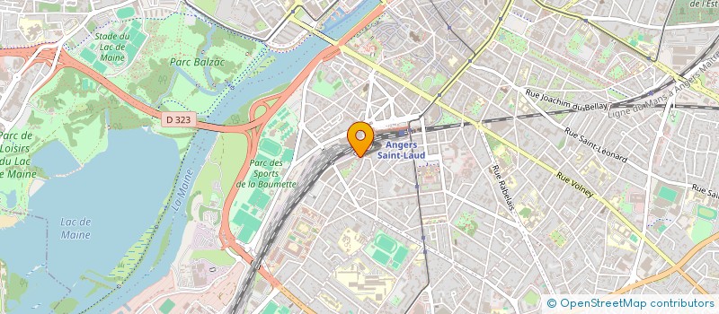 localisation de l'entreprise SEM DE CONSTR & GESTION LOGEMENTS  ANGERS